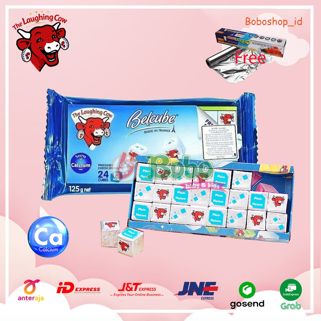 

Belcube Cheese 24 Cubes - Keju MPASI