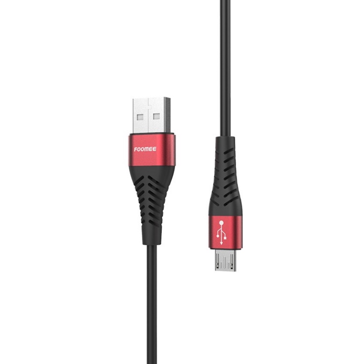 FOOMEE DT10 Data Cable MICRO 2.4A Max 1M