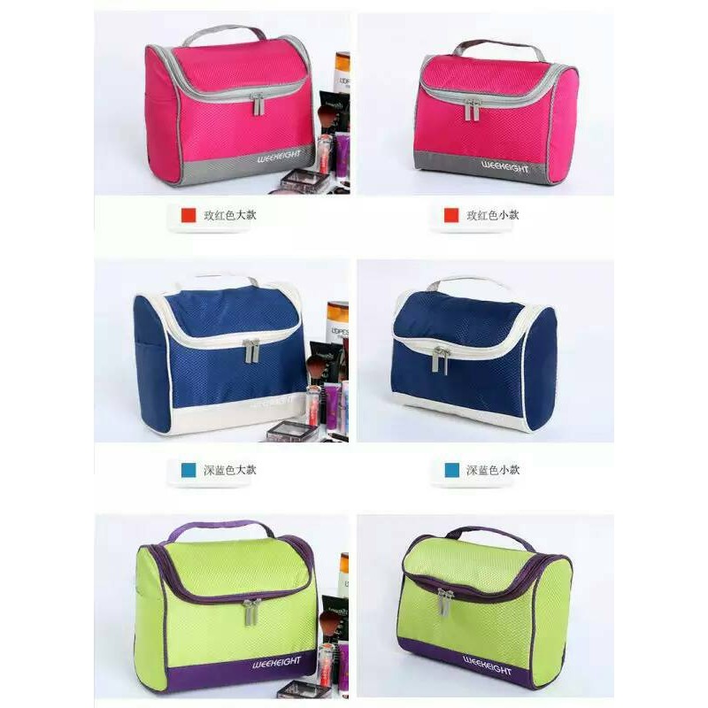 Toiletry Pouch Tas Mandi Kosmetik Travel Organizer Bag Doky