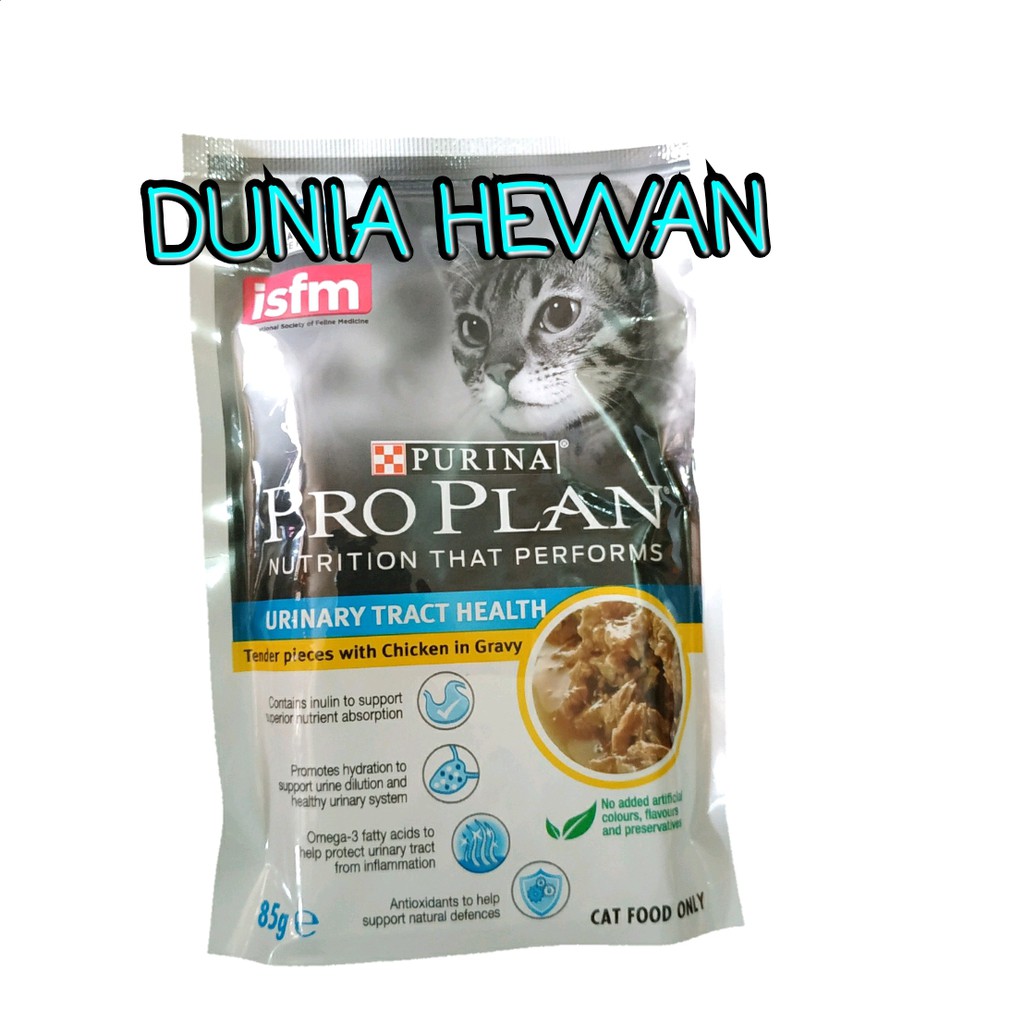 PRO PLAN PROPLAN CAT ADULT - Urinary Tract Health (Chicken) Saset / Pouch 85 gr 85gr 85g 85 g