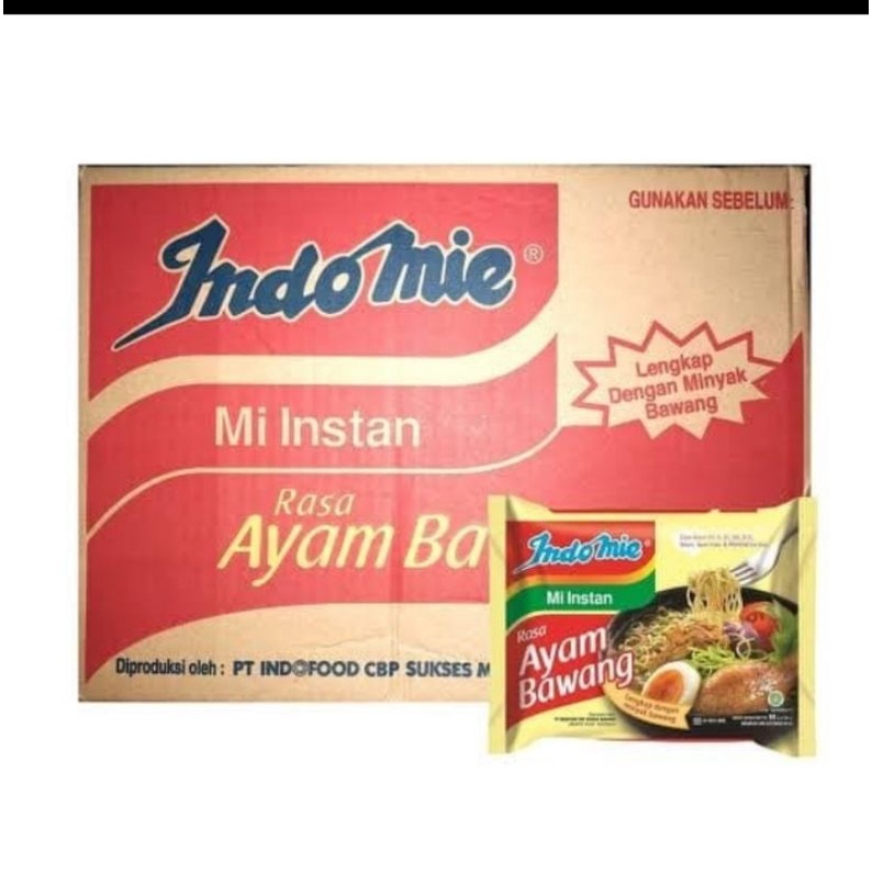 

Indomie ayam bawang 1 kardus ( 40 pcs )