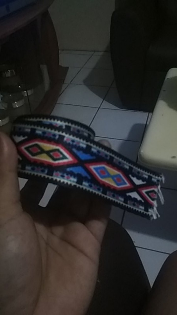 Webbing 3.8cm New Motif Aztec