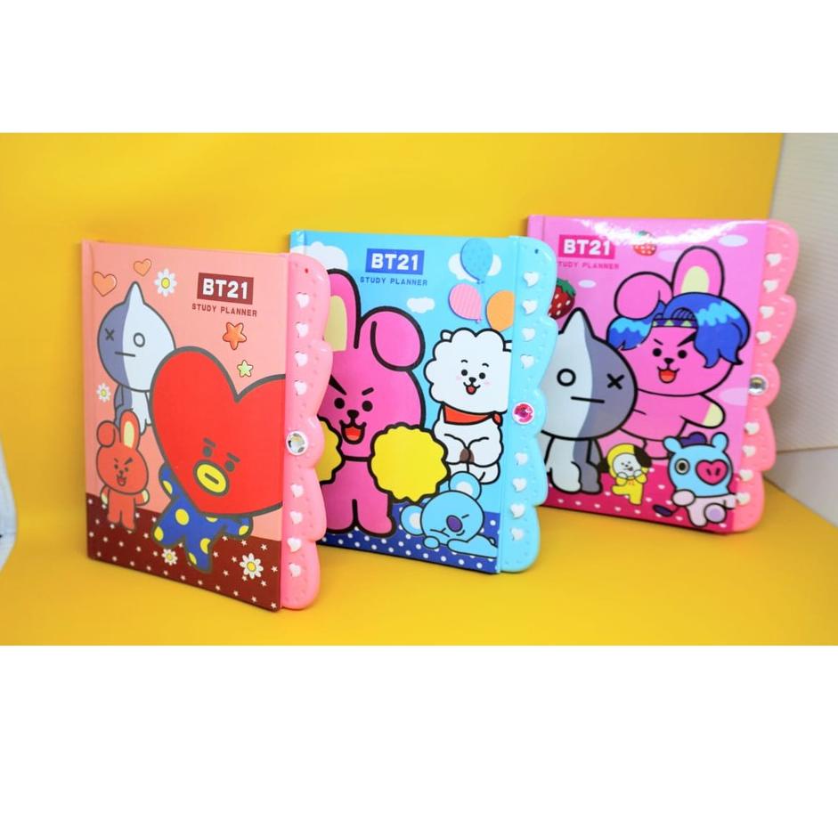 

[PROMO YHL94] BUKU DIARY KODE BT21 DIARY LUCU BUKU TULIS IMUT JURNAL UNIK IMPORT MURAH BUKU LUCU JURNAL Stock Banyak