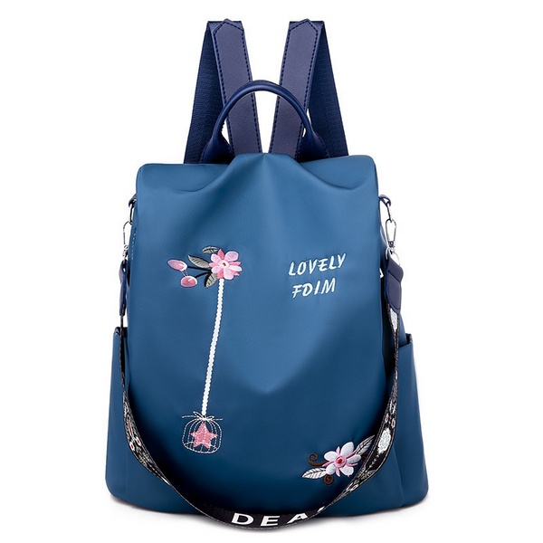 9115 TAS WANITA IMPORT RANSEL [1KG 3PC] PERFECT CORNER-Blue