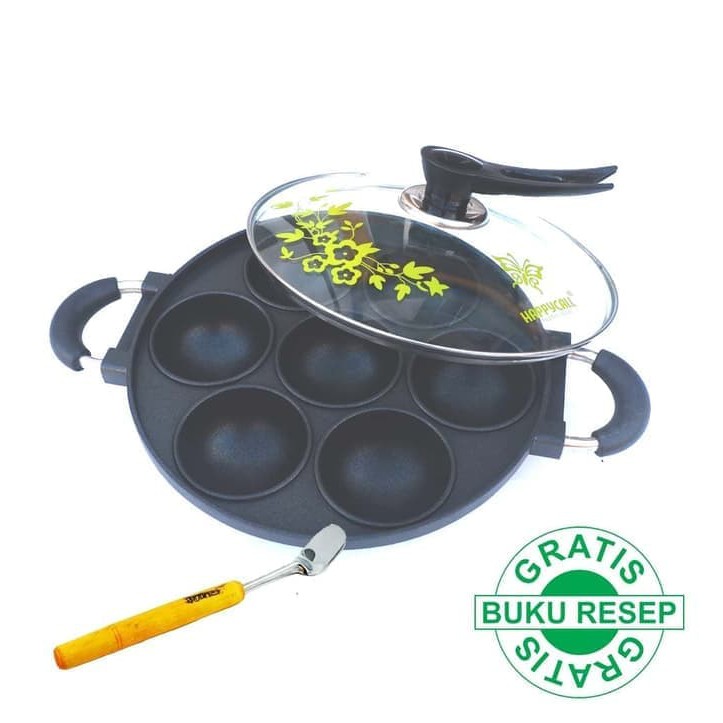 Snack Maker Cetakan Kue Apem 7 Lubang Cekung ck340