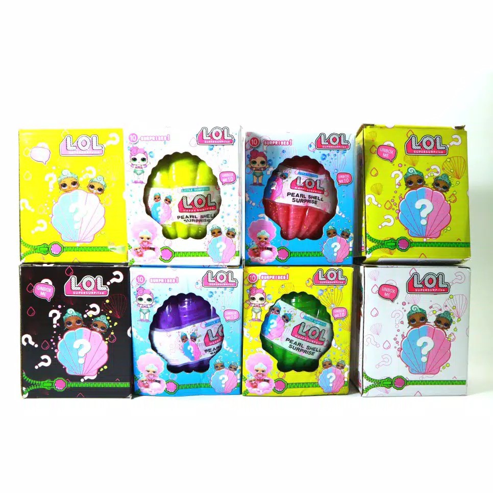 Mainan LOL Surprise Ball Pearl Edition - Edisi Kerang Mutiara - Termurah - LOL Kerang Termurah