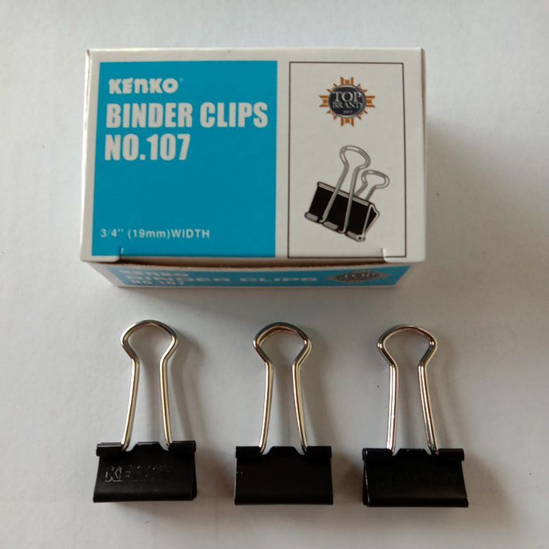 

Binder clip KENKO no 107- tebal 19 mm