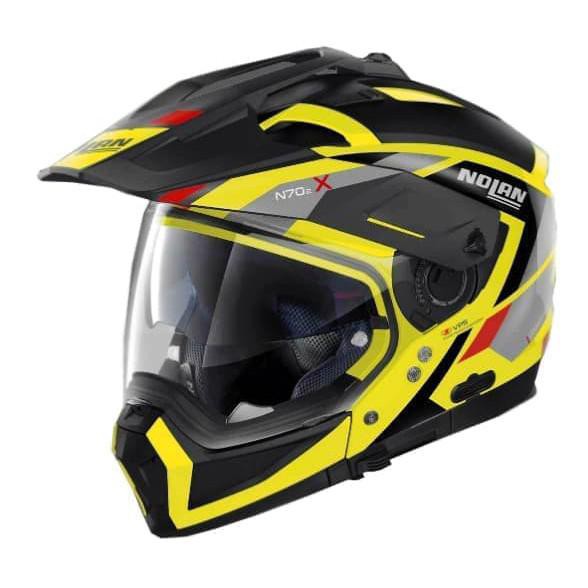 HELM NOLAN N70.2 X GRANDES ALPES LED YELLOW 27