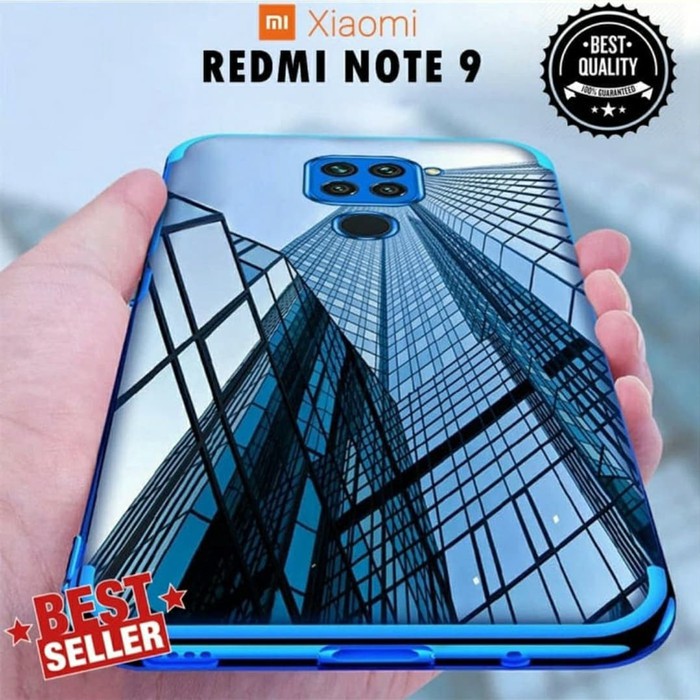 CASE REDMI NOTE 9 - PREMIUM SHINING CHROME XIAOMI REDMI NOTE 9 BIASA - BC