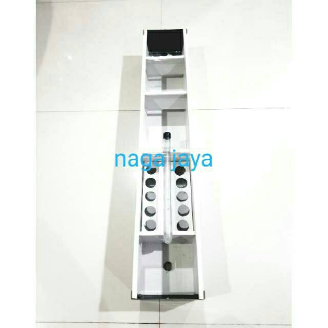 Top filter talang aquarium paket lengkap panjang 80 cm