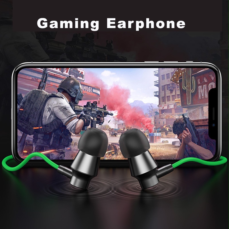 Langsdom V7 Headset Gaming In-ear Kabel 3.5mm Dengan Mic Untuk PS4