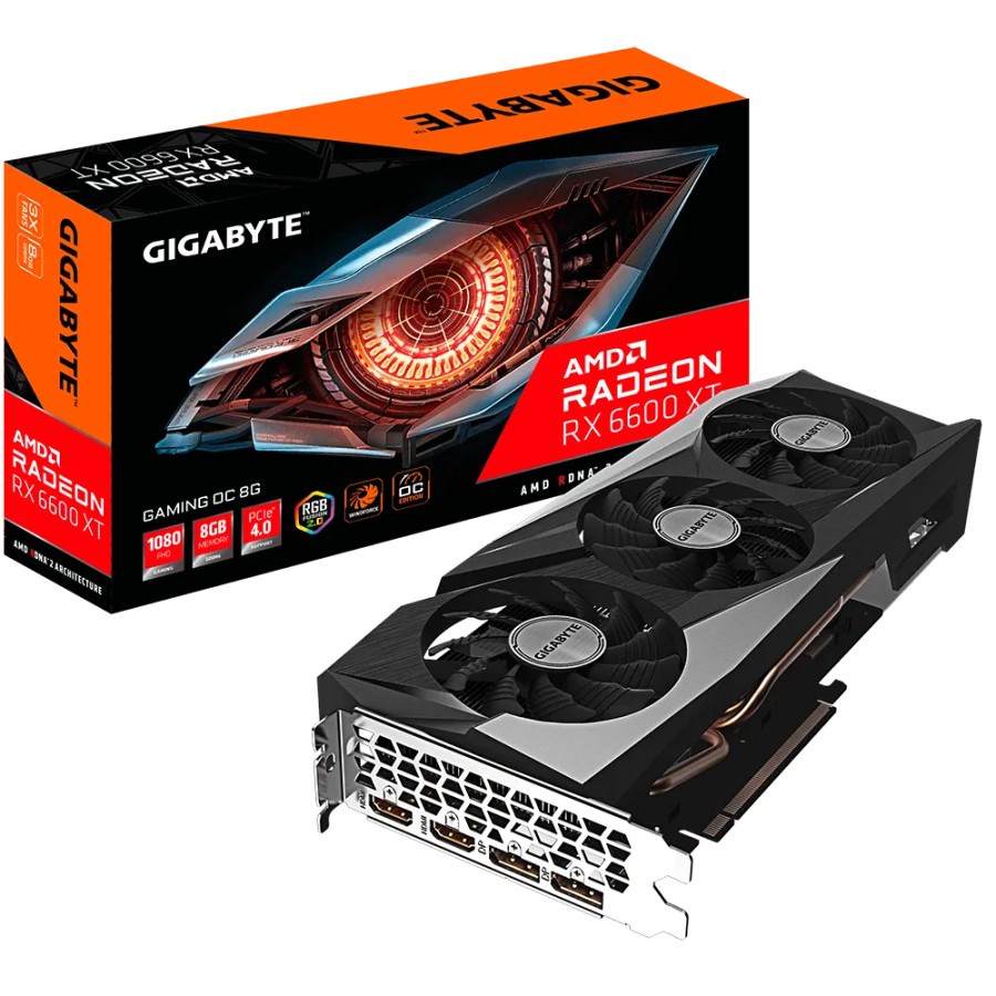 gigabyte amd radeon rx 6600 xt gaming oc 8gb ddr6   vga card