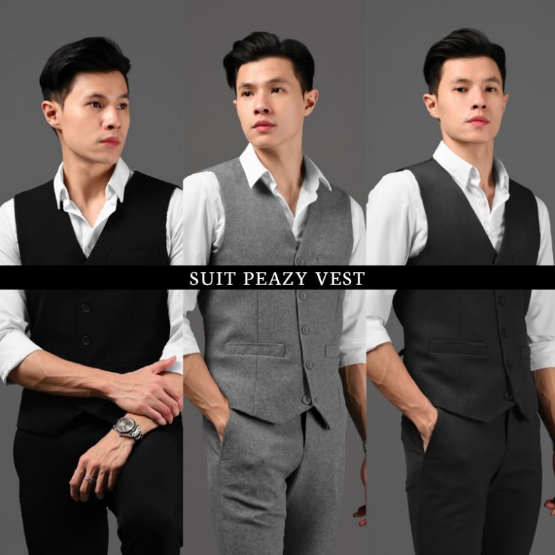 Suit Peazy Vest By Male id | By Heymale id