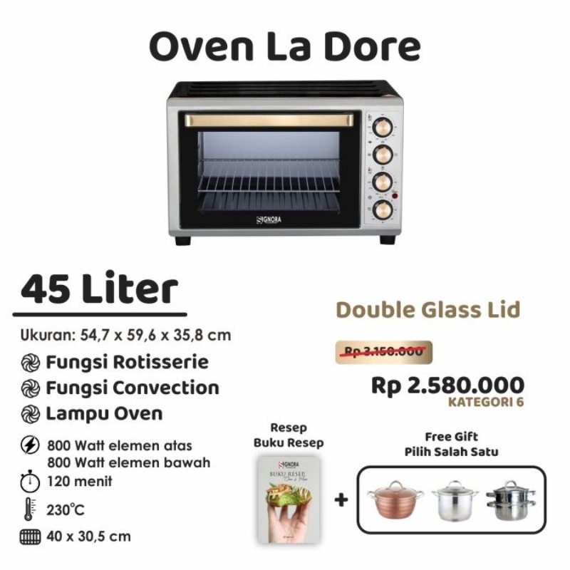 OPEN LA DORE 45 ltr SIGNORA