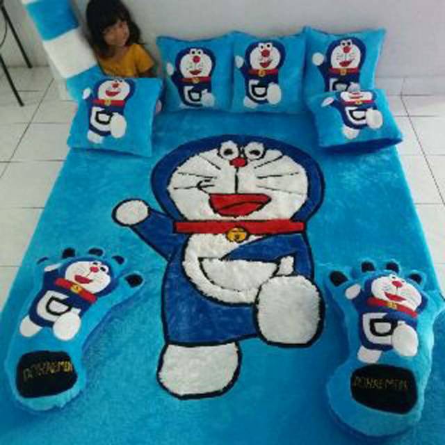 Karpet Karakter Doraemon fullset