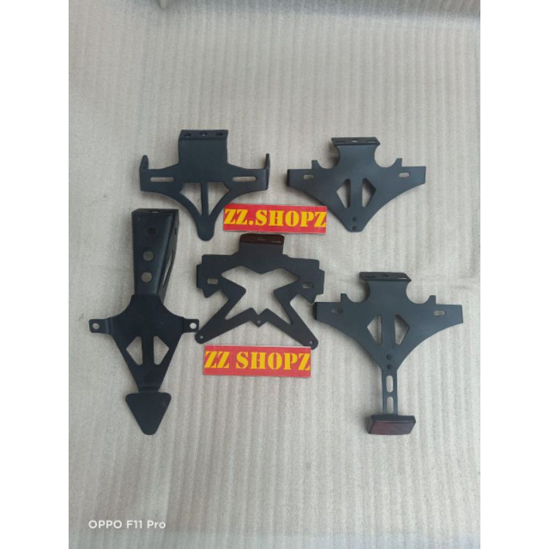 Tail tidy xabre Dudukan plat nomor xabre Nopol xabre Breket xabre penganti spakbor xabre