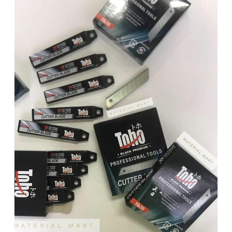 

Isi Ulang Cutter Japan Toho Black Premium Blade / Refill Pisau Cuter Best Seller