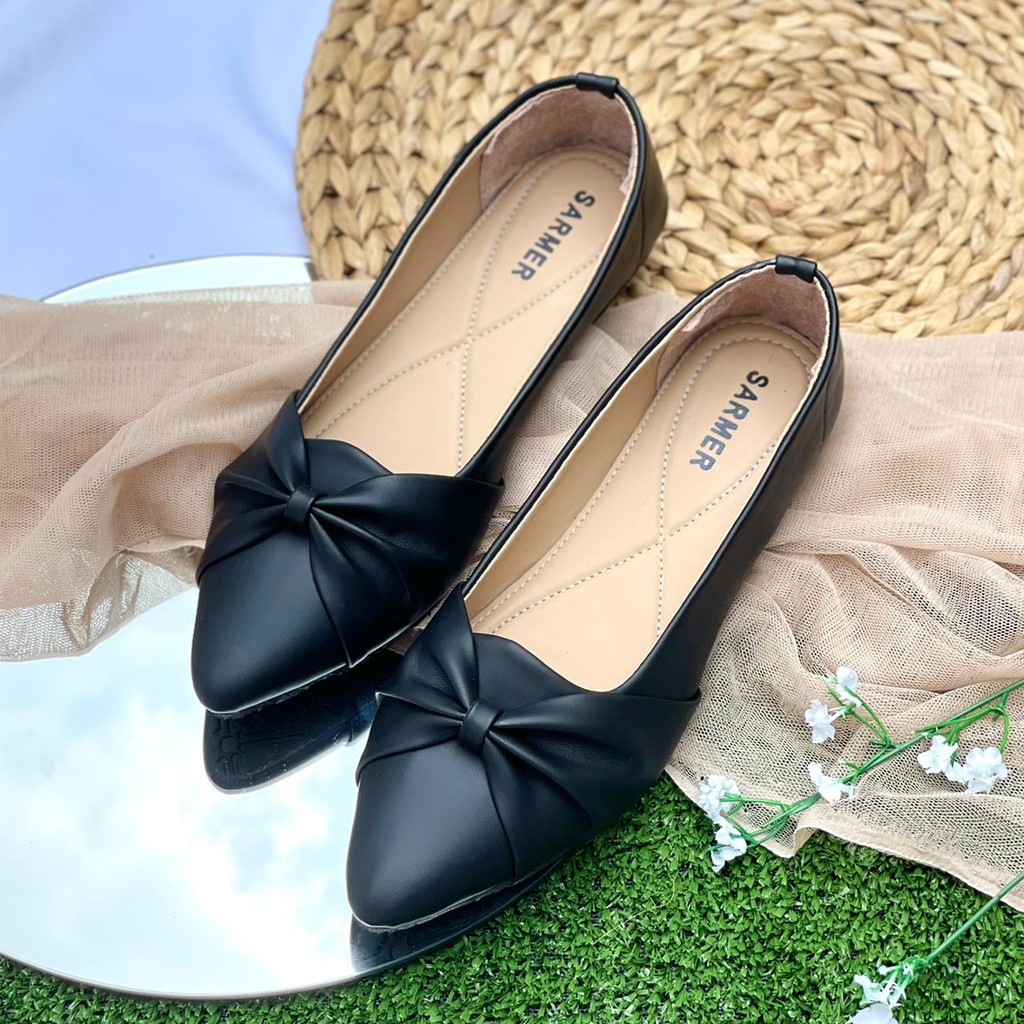 SARMER - SOFIA FLATSHOES BLACK