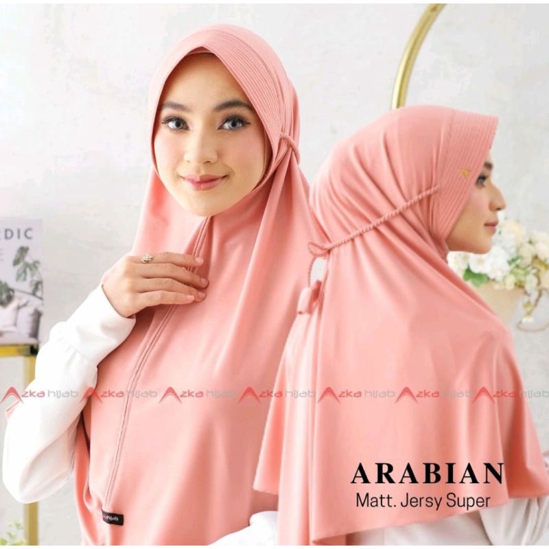 Kerudung bergo jilbab hijab instan tali kepang