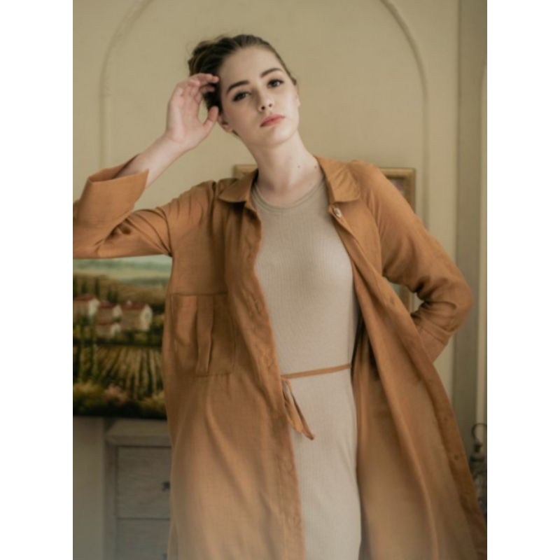 Maven Christian Dress Butterscotch