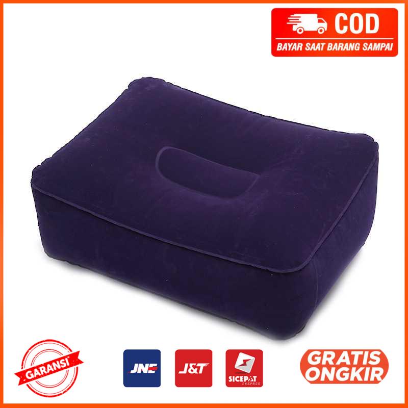 Bantal Angin Kaki Portabel Inflatable Relaxing Feet Pillow IAF