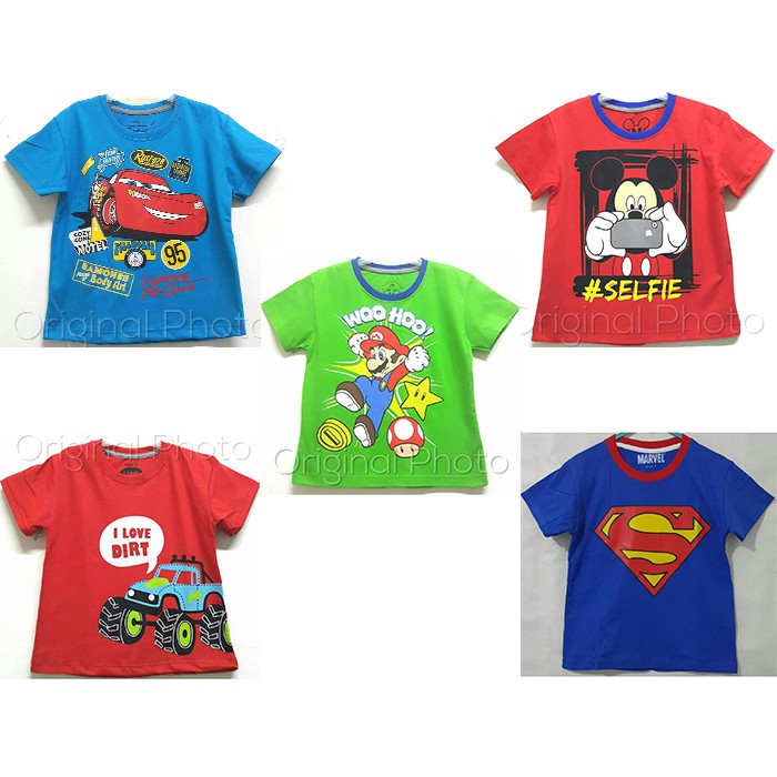 PAKAIAN ANAK  LAKI LAKI BAJU  KAOS  ANAK  COWOK MURAH  NBK 012 