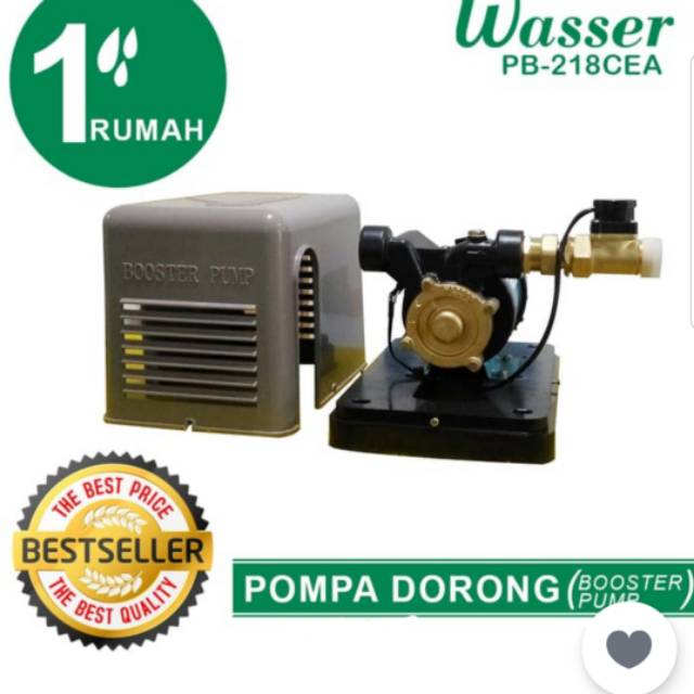 Mesin Pompa Pendorong Air Booster Pump Wasser PB-218 EA / PB 218 EA / PB218EA