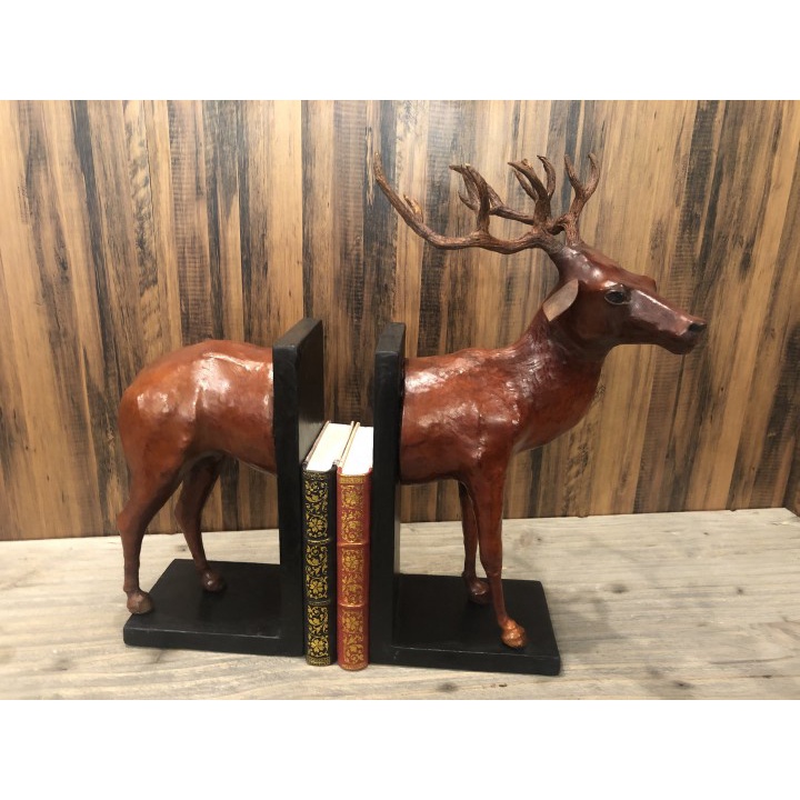 

Pembatas Buku/LEATHER BOOKEND REINDEER 20 CM X 50 CM X 50 CM
