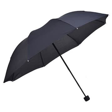 Payung Lipat Manual 8 Bone - UMBTT162 - Black