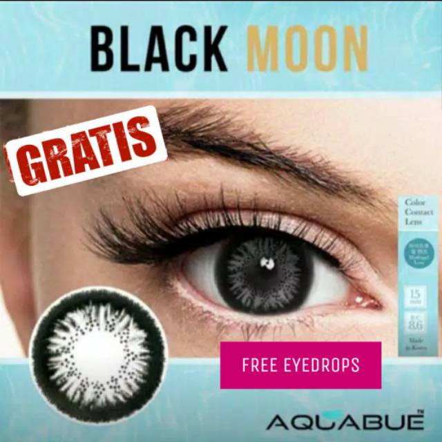 

Softlens korea Aquabue Blackmoon