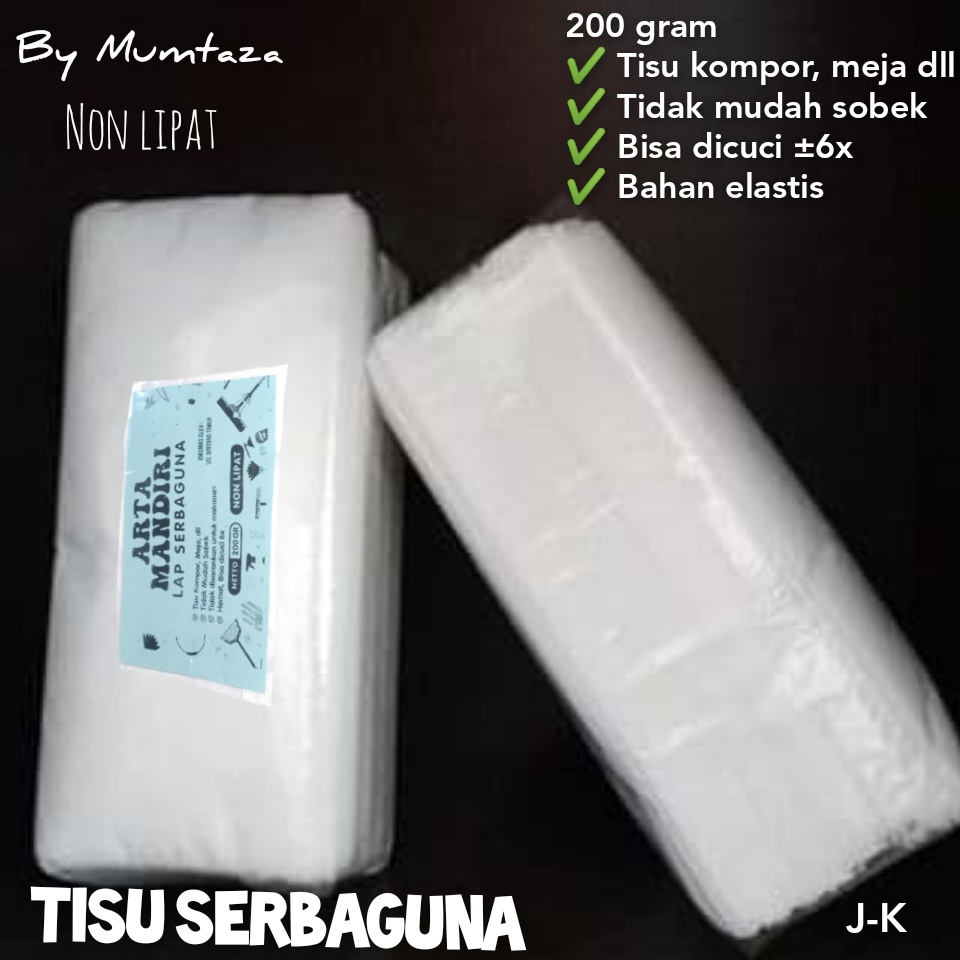 Tisu Kompor, Tisu Dapur Serbaguna, Tisu Dapur 200gram.