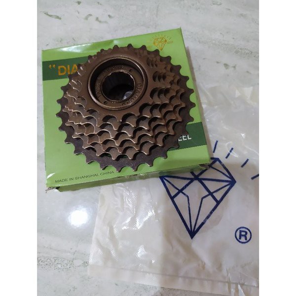Sprocket 6 Speed - 7 Speed Sprocket Ulir Drat