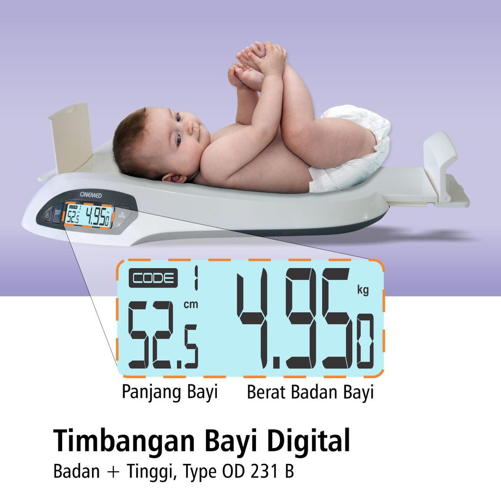 Timbangan Bayi Digital OD231B OneMed