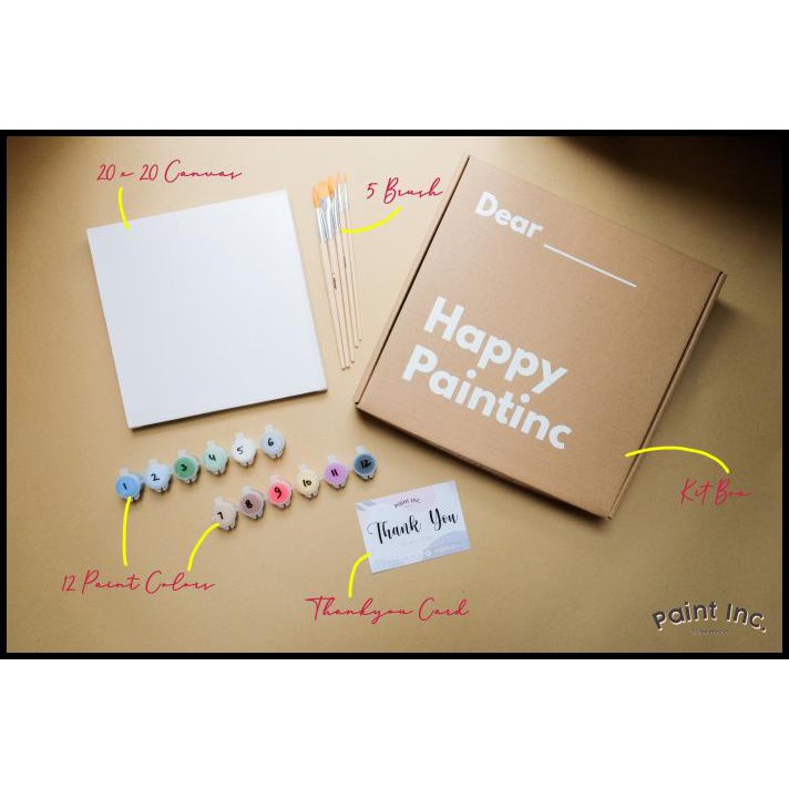 

Diskon Painting Kit Polos | Paint Kit | Paint Inc. Id | Set Alat Lukis - Tanpa Kuas