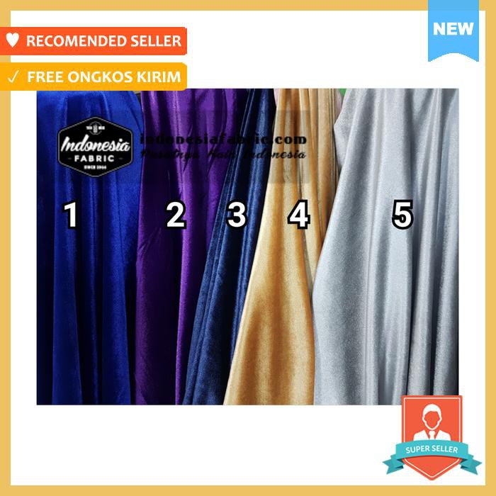 [TOKO KAIN BAHAN KAIN GAMIS KAIN BLUDRU STRETCH BLUDRU KOREA