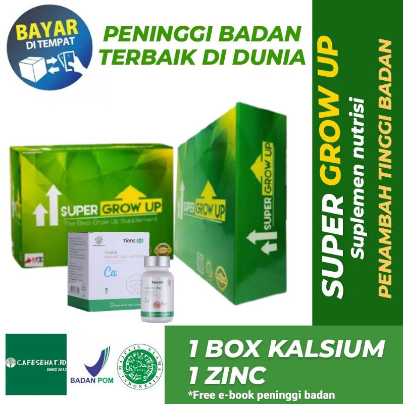TIENS Peninggi Badan Grow Up Peninggi Grow Super Grow Up Super Usa Peninggi Badan Grow Up Herbal