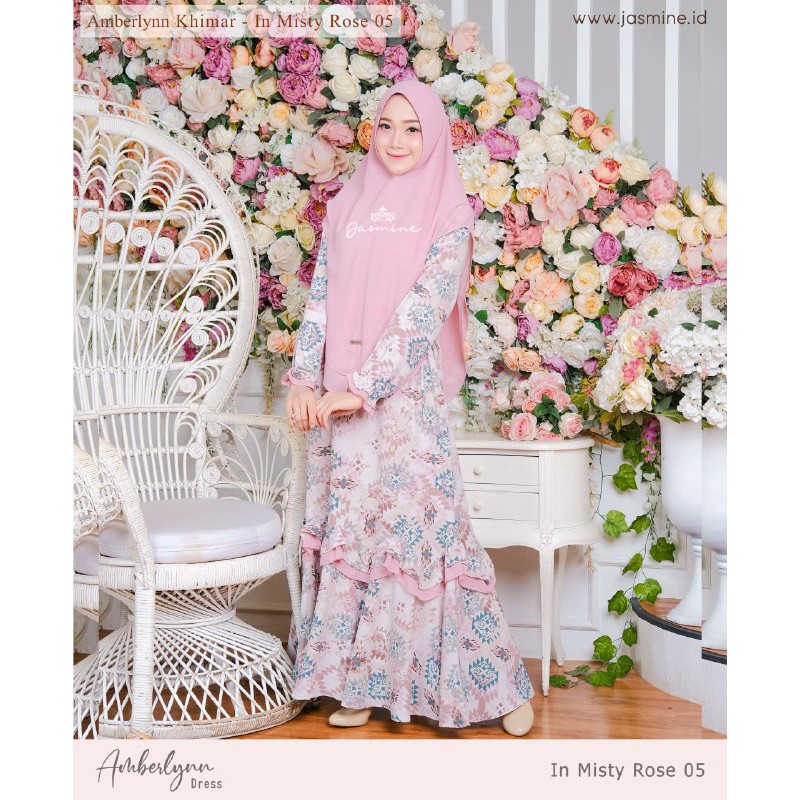 Amberlynn Dress Jasmine by Lidiahadiwinoto GAMIS EXCLUSIVE PREMIUM