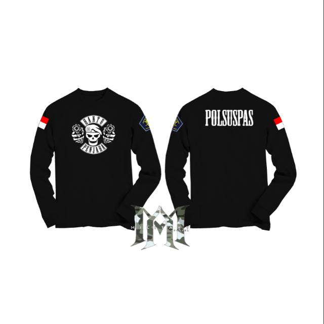 Kaos panjang POLSUSPAS | hantu penjara (pengayoman)
