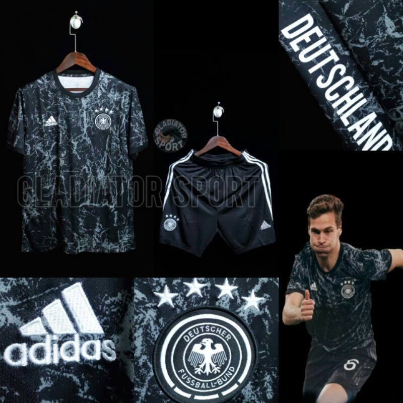 Setelan Jersey Jerman New Training Prematch Euro 2021 Grade Original