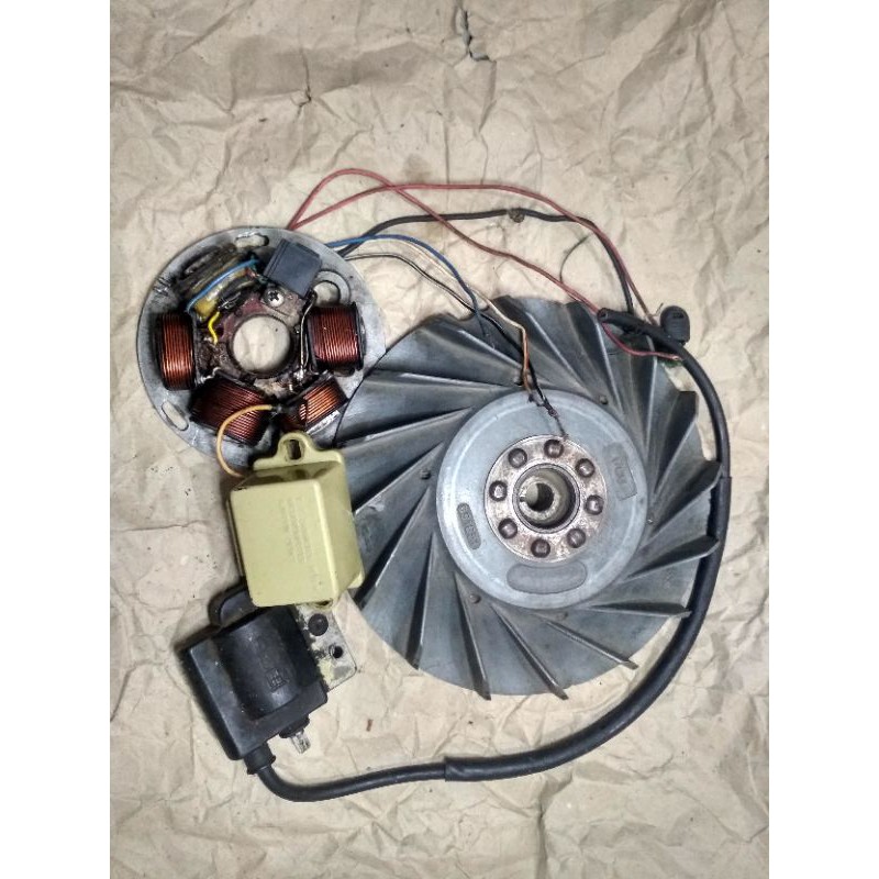 Cdi Fullset nafur magnet vespa exklusif Px strada sprint super bandul besar original semi racing