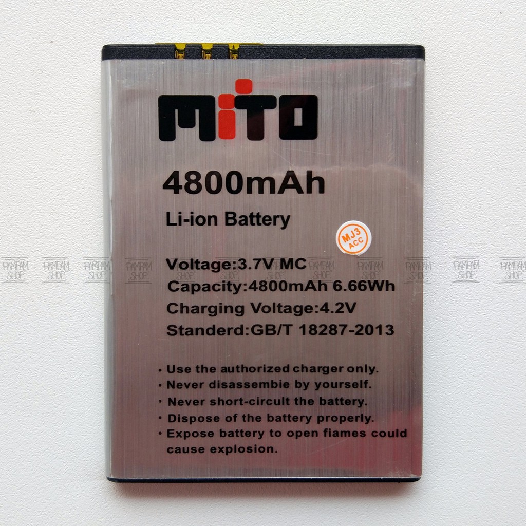 Baterai Mito Fantasy A82 A82+ Plus A900 BA-00123 BA00123 Original Double Power Batre Batrai BA 00123