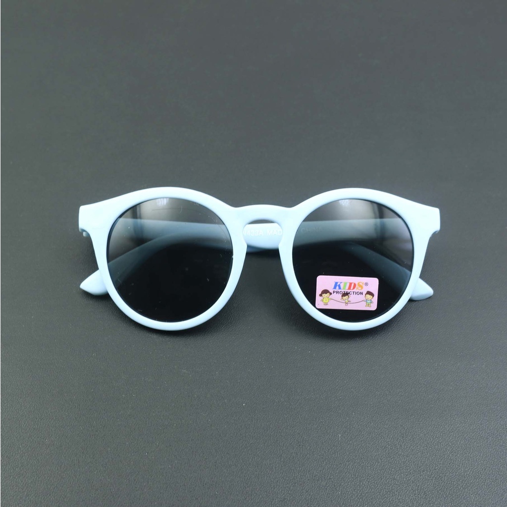 433/KACAMATA FASHION ANAK LUCU KEKINIAN/KACAMATA ANAK HITAM GAYA MURAH/KACAMATA ANAK WANITA-BIRU