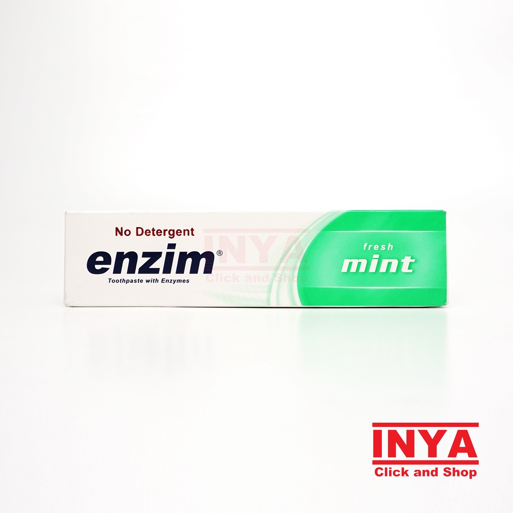 ENZIM FRESH MINT NO DETERGENT TOOTHPASTE 124gr - Pasta Gigi - Odol