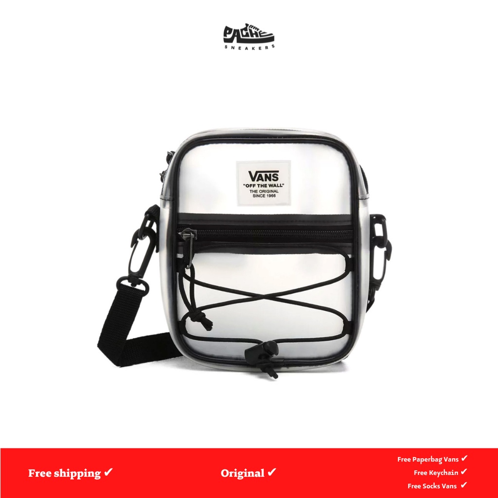 Vans Bail Shoulder Bag / SlingBag Clear Original