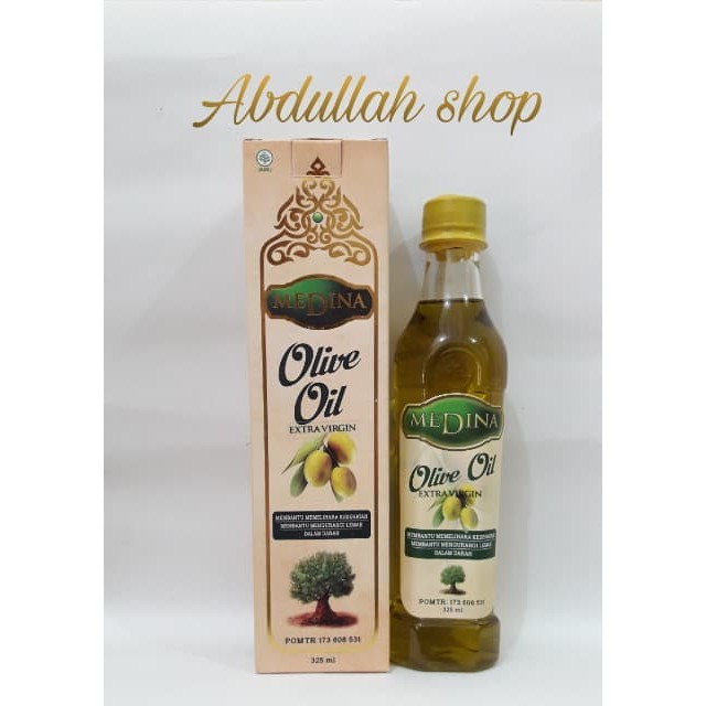 

Minyak Zaitun Extra Virgin Olive Oil 325 ml POM BPOM Asli Original