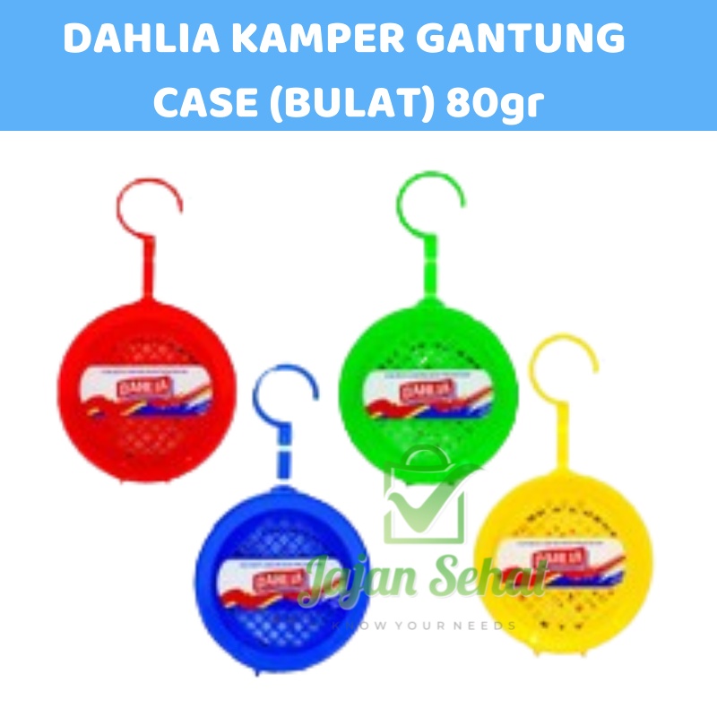 Dahlia Kamper Gantung Case (Bulat) 80gr