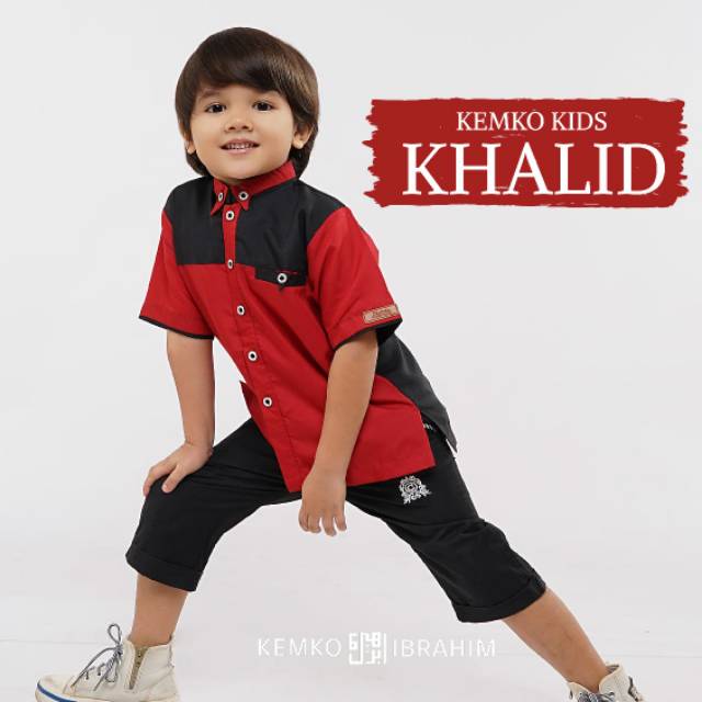 Kemeja Koko anak seri khalid (ibrahim) by Ghazia