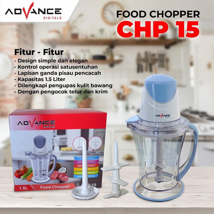 Advance Food Chopper Blender Serbaguna CHP-15 original Garansi resmi