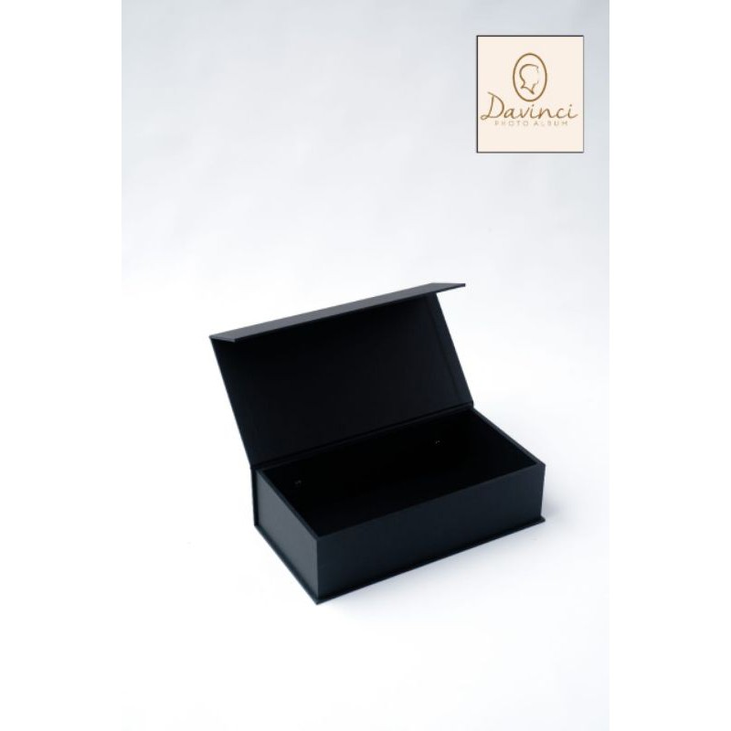 

Kotak kado souvenir box kue kering hampers uk 30x15x8cm - Hitam