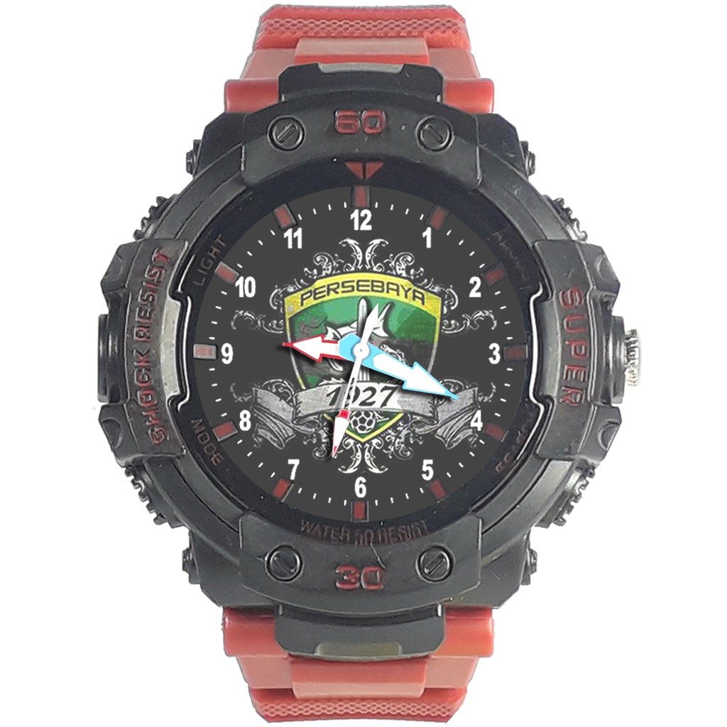 Jam Tangan  PERSEBAYA MOTIF 10 Bagus